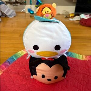 Disney Tsum Tsum Mickey Mouse Donald Duck and Tiger Plush Duo